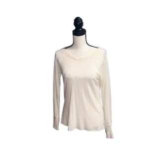 Jolie- off white long sleeve top